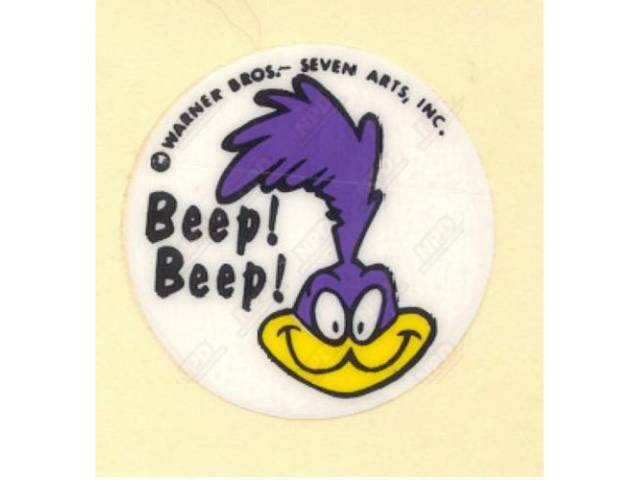 Decal, Horn Button Center, Correct Material And Screen Printed As Original, Officially Licensed Product By Chrysler Llc