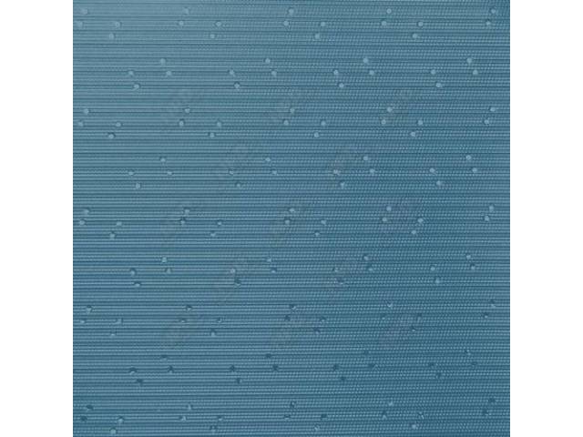 Headliner, Perforated, Light Blue, 6-Bow
