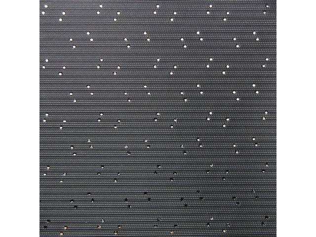 Headliner, Perforated, Black