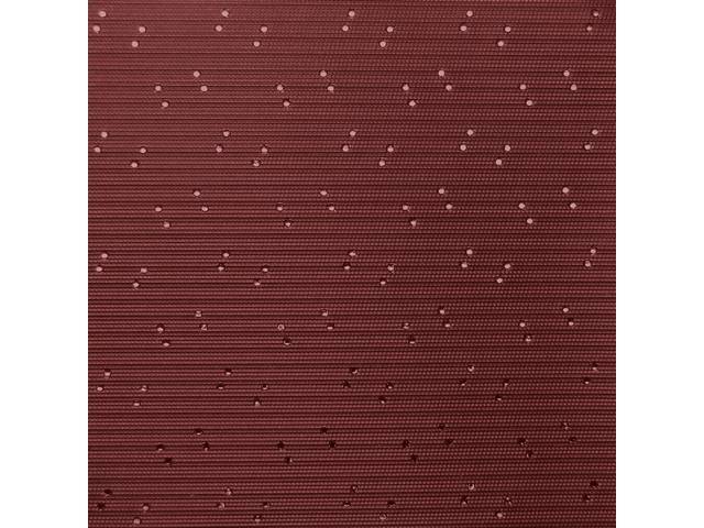 Heaedliner, Perforated, Maroon