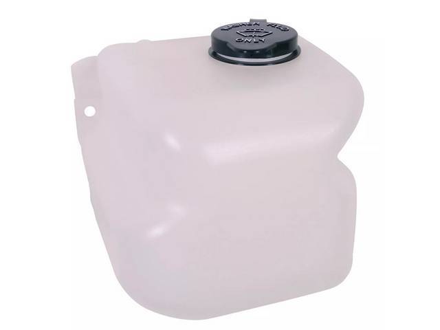 Windshield Washer Fluid Jar / Reservoir, includes Cap, reproduction