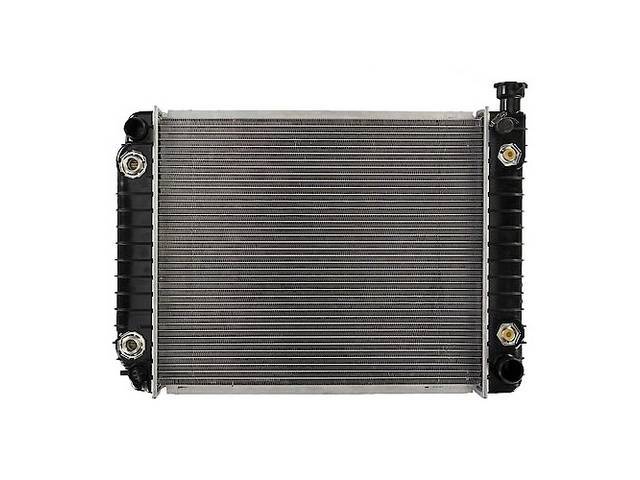RADIATOR, Replacement Style, plastic tanks and aluminum core, 20 3/4 inch x 17 1/4 inch x 1 inch core, 1 Row, 1 5/16 inch inlet and 1 9/16 inch outlet, repro