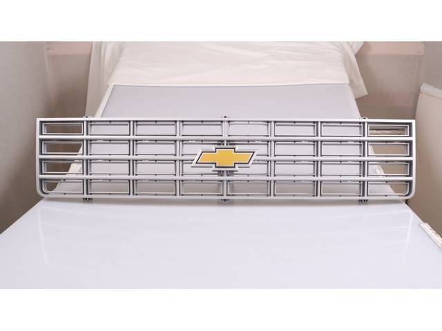 Radiator Grille "Argent Finish" with gold foil style Bowtie for (75-76) 