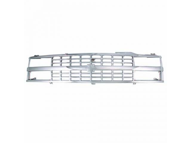 GRILLE, RADIATOR, REPRO, ALL CHROME, DUAL HEAD LAMP TYPE