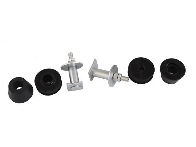 Radiator Support Mounting Kit, reproduction