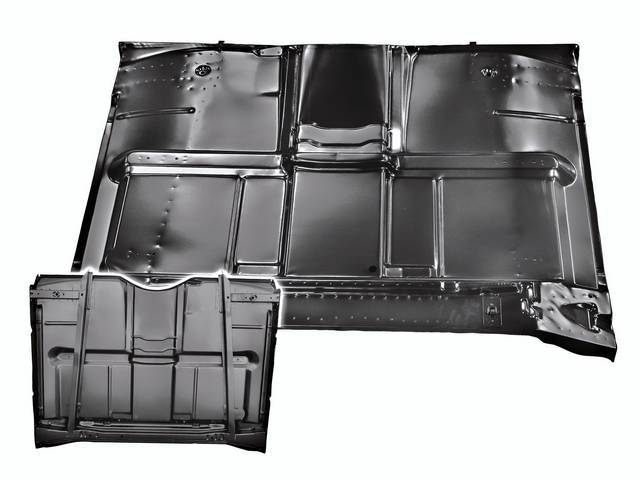 Complete Floor Pan w/ braces w/ trans cover for (67-72) 2WD "Low Hump"