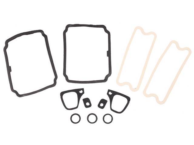 SEAL / GASKET KIT, Paint, (10) Incl die stamped gaskets for door handles, tail light lenses and front parking light lenses