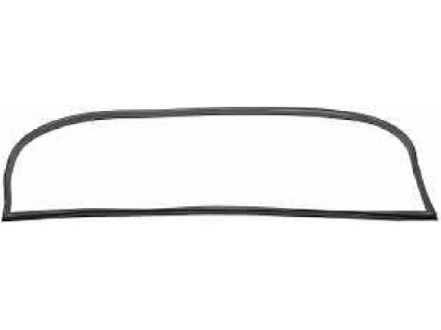 Cab Windshield Weatherstrip, Standard style Std w/o Trim Groove, reproduction