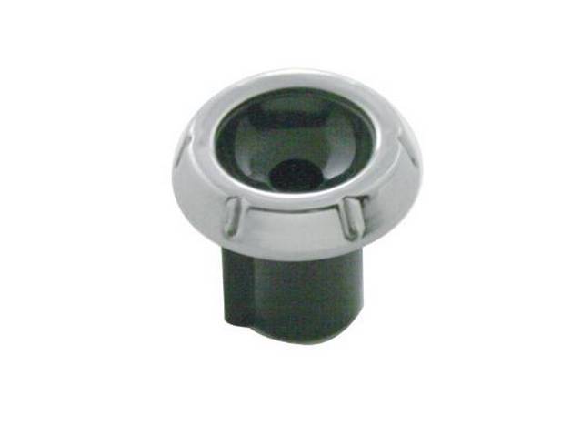 Wiper Switch Knob, Chrome outer ring, reproduction for (64-66)