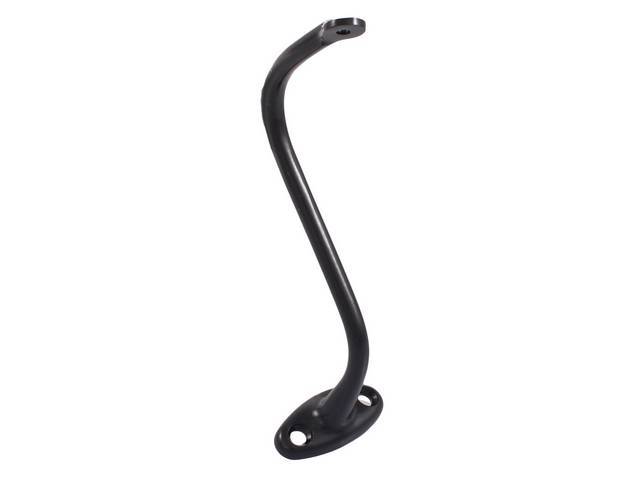 ARM, Mirror Bracket, Exterior, RH, black finish, repro