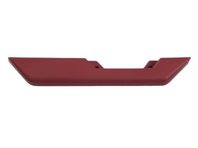 Front Door Arm Rest Red, LH, reproduction