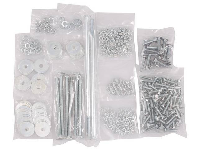 BOLT KIT, BED, STEPSIDE, LONGBED, CADMIUM PLATED, 85-7/8 INCH 