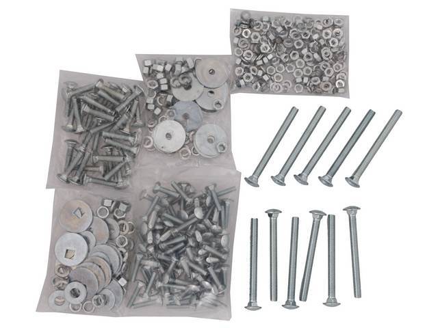 BOLT KIT, BED, FLEETSIDE, LONGBED, CADMIUM BED, 97 INCH