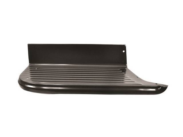 STEP ASSY, Running Board, LH, black painted finish, repro
