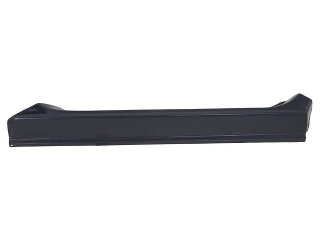 Outer Rocker Panel, w/o door post, slip on style, RH, 41 1/8 inch length X 6 inch tall, 21 gauge steel, EPD-coated, reproduction