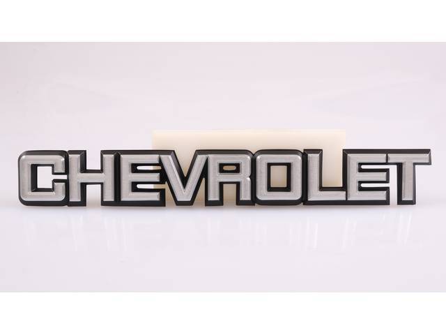 "CHEVROLET" Tail Gate Emblem, reproduction