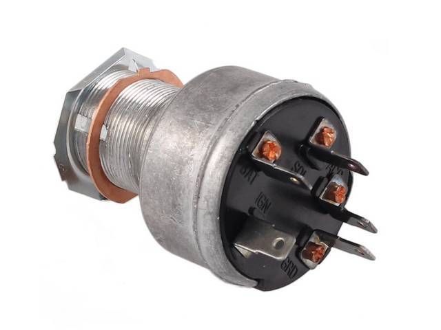 SWITCH ASSY, Ignition, repro  ** this switch replaces GM p/n 1116634, 1116639 and 1116664, AC-Delco p/n D-1439, D-1442 and D-1446 **