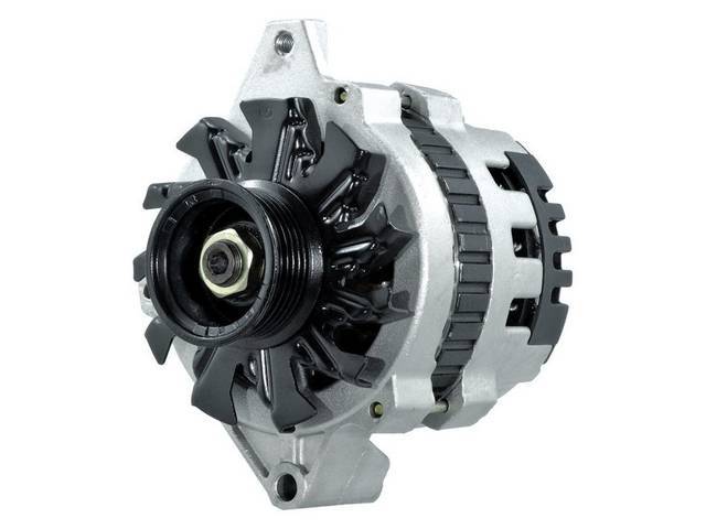 ALTERNATOR, REBUILT BY DELCO REMY, 105 AMPS