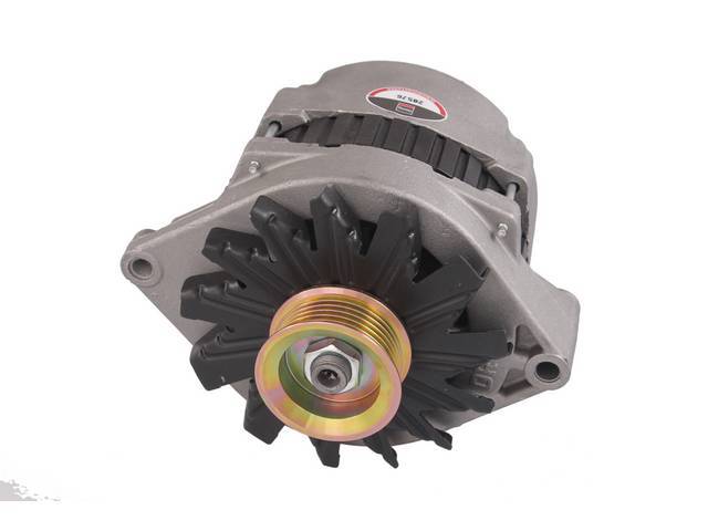ALTERNATOR, REBUILT BY DELCO REMY, 124 AMPS 