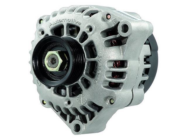 ALTERNATOR, REBUILT BY DELCO REMY, 105 AMPS 