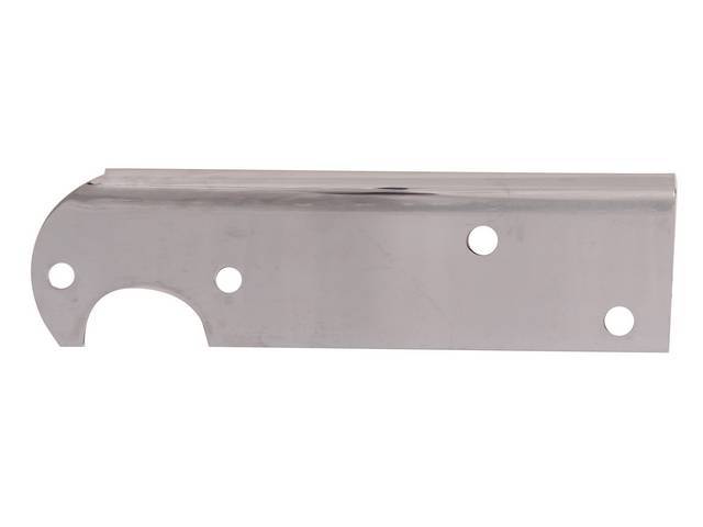 BRACKET, Tail Light, Polished Stainless Steel, LH, repro