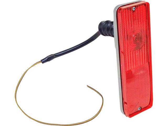 Tail Light Assembly, Fleetside, fits LH or RH, Reproduction for (67-72)