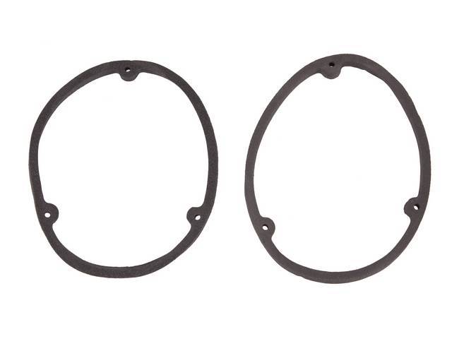 GASKET, TAIL LAMP LENS, 2 PIECES 