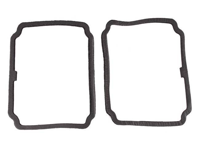 Tail Light Lens Gaskets, 2 -pieces, reproduction for (73-87) 