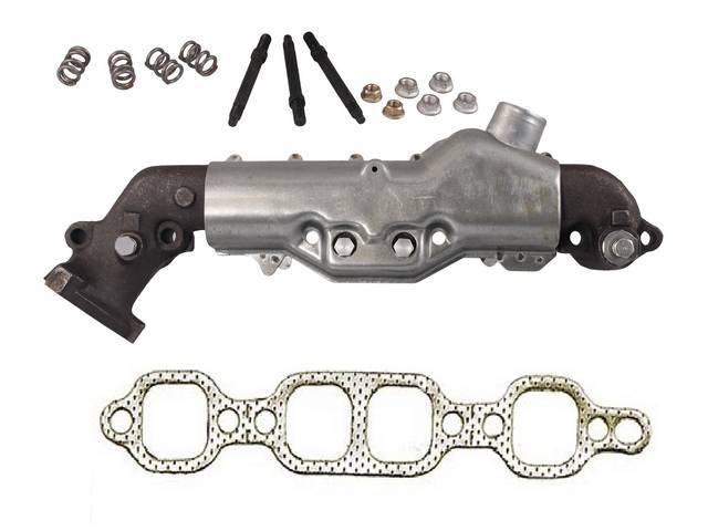 Exhaust Manifold, RH, Incl Gasket and Hardware, reproduction 