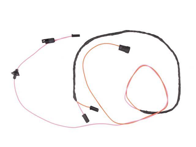 HARNESS, TRANSMISSION KICKDOWN HARNESS, TH400, AUTOMATIC TRANS, THIS HARNESS IS FOR A CAR MOUNTED KICKDOWN SWITCH