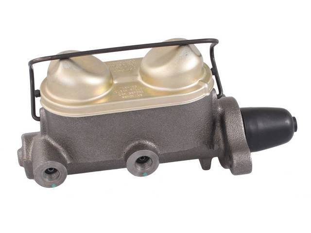 Master Cylinder, NEW, 1 inch dual bore, reproduction for (67-70)