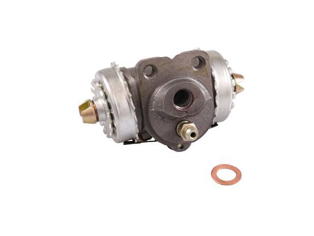 Front Drum Brake Wheel Cylinder, fits LH or RH, reproduction for (47-50)