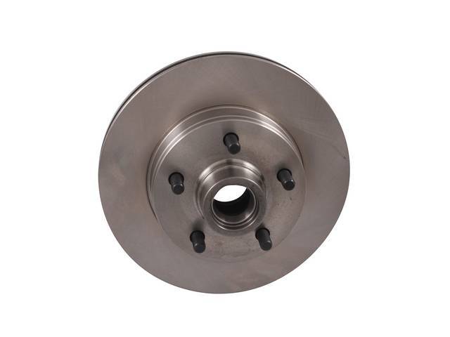 HUB AND ROTOR ASSY, Brake, Front, RH or LH, 5 lug, 4.185 Inch overall height, Cast, Raybestos 
