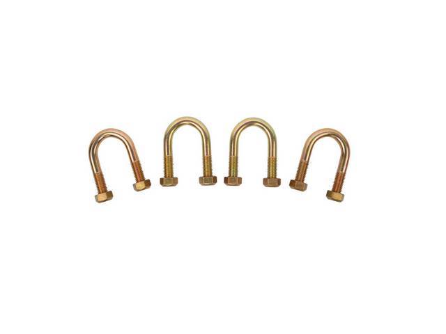 Lower Control Arm U-Bolt Kit, (4), 9/16-12 thread, 3.250 length,  US Made