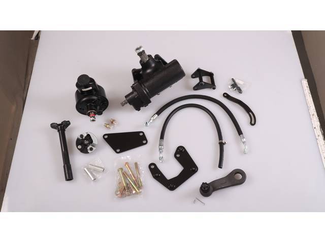 Power Steering Conversion Kit, Complete except pulley, Reproduction for (47-59)