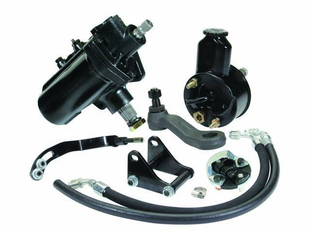 Power Steering Conversion Kit, Complete except pulley, Reproduction for (67-72)