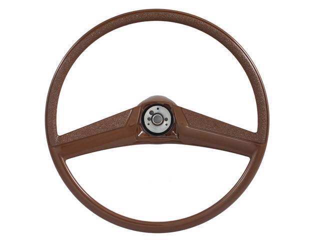 Steering Wheel, Saddle, OE 17.5 inch Diameter, reproduction