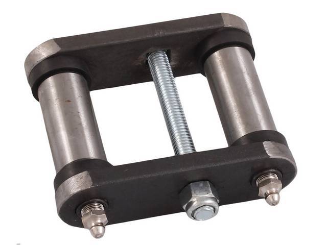 SHACKLE KIT, LEAF SPRING, FRONT OR REAR, INCL RUBBER BUSHINGS, BOLTS, AND NUTS