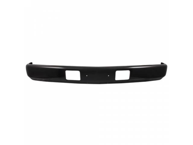 Black Painted Front Bumper, with aux air and license plate holes for (88-02)