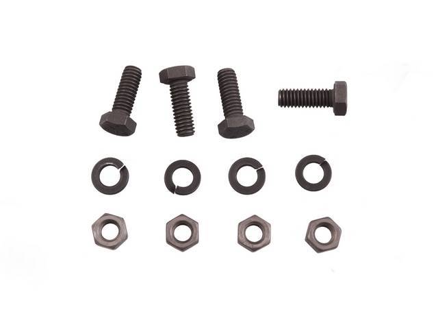 Rear Bumper Gravel Shield Deflector Fastener Kit, OE Correct AMK Products reproduction for (73-80)