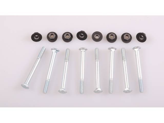 Bed Assembly to Frame Fastener Kit, 16-pc OE Correct AMK Products reproduction for (67-72)
