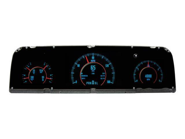 Dakota Digital GRFX Series Instrumentation, user configurable and customizable gauge system