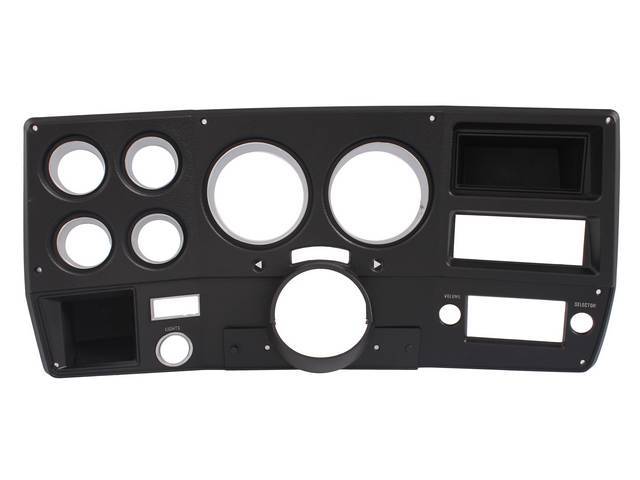 Dash / Instrument Bezel Assembly, w/o A/C, reproduction