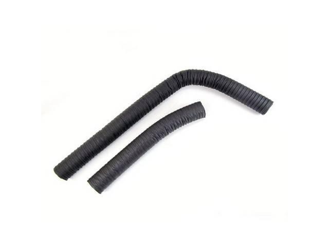 Defroster Duct Hose Kit, Cloth, 2 1/2 inch, 14 inch and 24 inch hoses, Made in USA for (55-63)