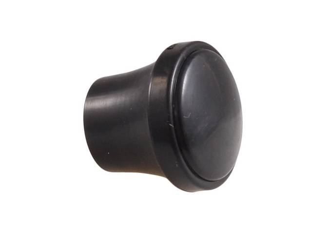 KNOB, Cowl Vent, Black, repro