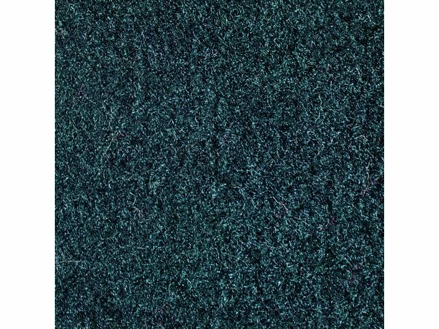 CARPET, Molded, cut pile, dark blue, repro 