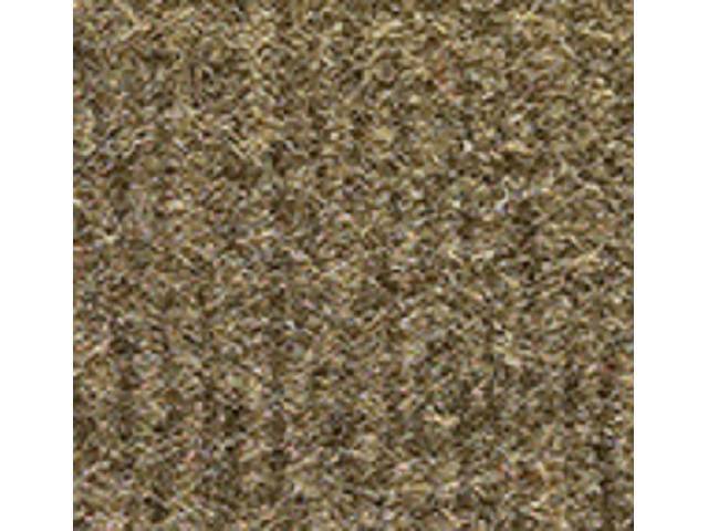 CARPET, Molded, cut pile, medium beige, repro 