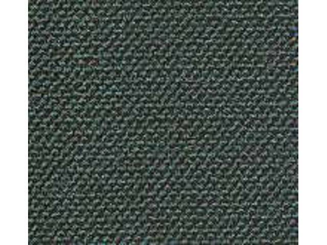 Dark Green 1-Piece Daytona Cut and Sewn Molded Carpet (no tunnel) w/o holes for (55-59)