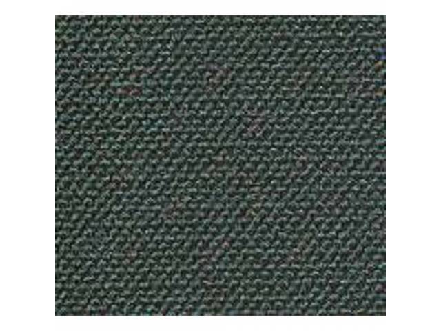 Dark Green 1-Piece Daytona Cut and Sewn Molded Carpet (no tunnel) w/ holes for (55-59)
