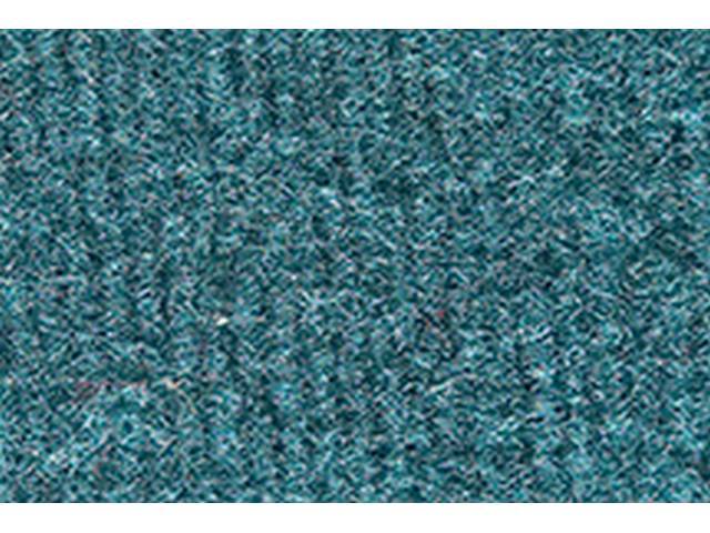 Molded Carpet, cut pile, Blue, reproduction